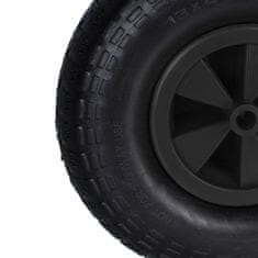 UNBRANDED Kolo za samokolnico 4.00-6 v črni barvi 