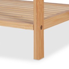 UNBRANDED Visoka kopalniška polica iz bambusa 