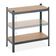 UNBRANDED Močne police s 5 nivoji 