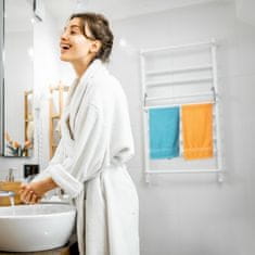 UNBRANDED <p>Nastavljiv viseči umivalnik nudi vsestranske rešitve za sušenje notranjih in zunanjih prostorov. Enostavno pritrdite na balkonske ograje, radiatorje ali stene prhe za učinkovito sušenje 