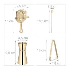 UNBRANDED shaker set iz 5 delov 