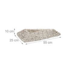 UNBRANDED Trikotni cvetlični lonec - set 2 kom 