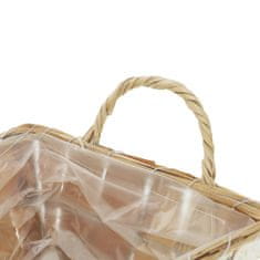 UNBRANDED Kvadratni cvetlični lonček Birch Set 3 