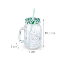 UNBRANDED set 8 kozarcev s kaktus pokrovom 