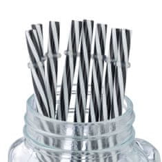 UNBRANDED set 8 kozarcev s karirastimi pokrovi 