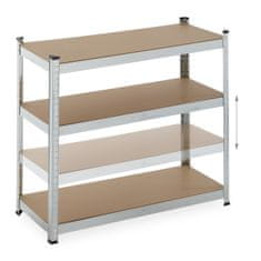 UNBRANDED Velike robustne police s 5 nivoji 