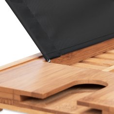 UNBRANDED Kopalniška polica s črnim držalom za knjige 