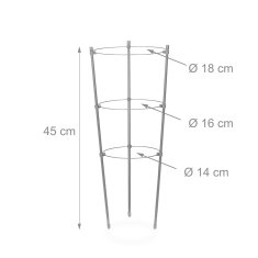 UNBRANDED Creeper 45 cm Set 4 siv 