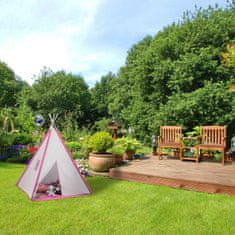 UNBRANDED Igralni šotor Tepee s talno podlogo 