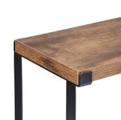 UNBRANDED Industrijski stenski regal z 2 policama 
