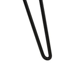 UNBRANDED Krznen stol siv 