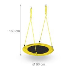 UNBRANDED Okrogla gugalnica 90 cm 