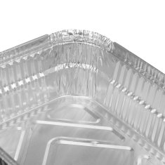 UNBRANDED Aluminijasta posoda za žar, set 50 kom 