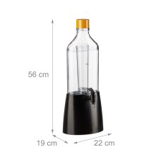 UNBRANDED 1,1 litrska posoda za pijačo s pipo 