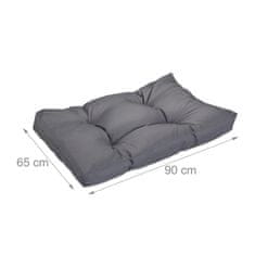 UNBRANDED Pasja postelja siva 