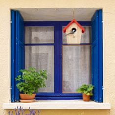 UNBRANDED Deco Birdhouse Rdeča streha 