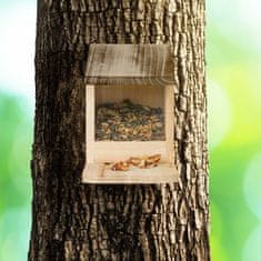UNBRANDED Hranilnik za veverice Wood 
