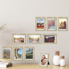 UNBRANDED set 10 okvirjev za slike 10x15 