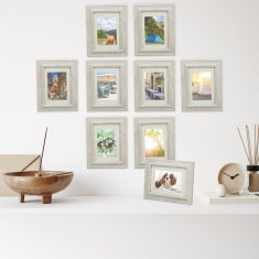 UNBRANDED set 10 okvirjev za slike 13x18 cm 