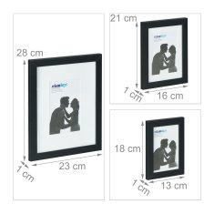 UNBRANDED Set 7 okvirjev za slike 