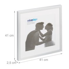 UNBRANDED Okvir za slike 38,5 x 38,5 cm Komplet 2 kom 