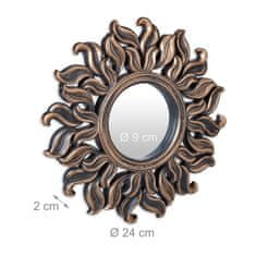 UNBRANDED Ogledalo set 3 sonce 