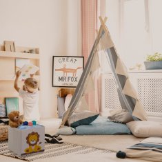 UNBRANDED Škatla za shranjevanje z motivom leva 