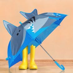 UNBRANDED Dežnik za otroke "Shark" 