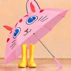 UNBRANDED Otroški dežnik "Cat" 