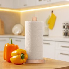 UNBRANDED Okroglo leseno držalo za papirnate brisače 