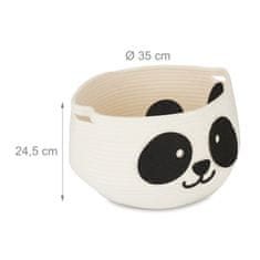 UNBRANDED Košara za shranjevanje za otroke Panda 