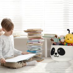 UNBRANDED Košara za shranjevanje za otroke Panda 