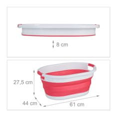 UNBRANDED Zložljiva košara za perilo 36 l 