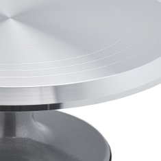 UNBRANDED Vrtljiv aluminijast pladenj za torto 