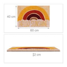 UNBRANDED Predpražnik v kokosu "Hello Sunshine 