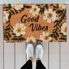 UNBRANDED Predpražnik v kokosovih rožah "Good Vibes 