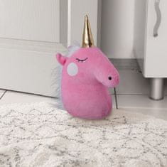 UNBRANDED Stopnica za vrata Unicorn v roza barvi 