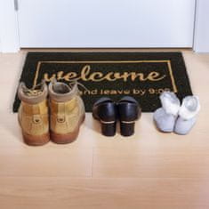 UNBRANDED Predpražnik v kokosu "Welcome and leave 9 