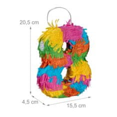 UNBRANDED Mini pinata številka 8 