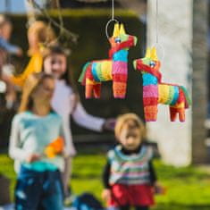 UNBRANDED Pinata osliček pisan 