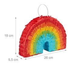UNBRANDED Mini Pinata Rainbow 