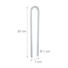 UNBRANDED 4 kompleti talnih sider 