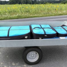 UNBRANDED Komplet 3 elastičnih trakov s karabinom 