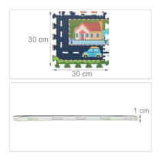 UNBRANDED Puzzle mat ulica 