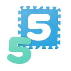 UNBRANDED Puzzle podloga s številkami 