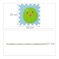 UNBRANDED Puzzle mat Fruit 