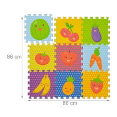 UNBRANDED Puzzle mat Fruit 