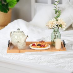 UNBRANDED Pladnji iz bambusa - 3 kom 