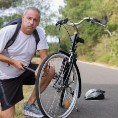 UNBRANDED 1 par ergonomskih ročajev za kolo 