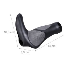 UNBRANDED 1 par ergonomskih ročajev za kolo 